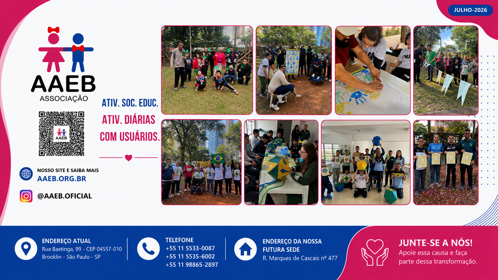 Banner Trabalho Sócio Educativo Julho 2026 1